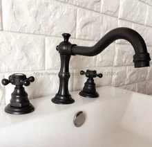 Best Price Basin Faucets Oil Rubbed Bronze Widespread Bathroom Sink Faucet Double Cross Handle 3 Hole Bathbasin Mixer Taps Nhg066 Best Price Basin Faucets Oil Rubbed Bronze Widespread Bathroom Sink Faucet Double Cross Handle 3 Hole Bathbasin Mixer Taps Nhg066