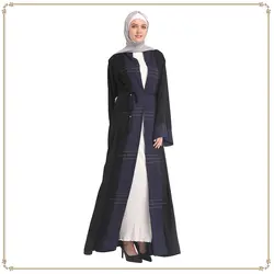 Мода 2019 г. Wuslim платья для женщин и абайя для длинное исламское платье кардиган клуб платья вечеринок Marokkaanse кафтан джилбаб турецкий