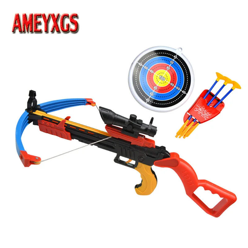 

Children Archery Bow Crossbow Set Teen Shooting Game Archery Training Safety Sucker Arrow Toy Outdoor Sports Shooting Practice