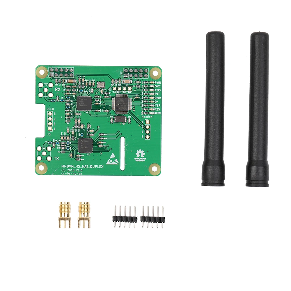 

Hotspot Parts Support Duplex MMDVM P25 DMR YSF for Raspberry Pi with Antenna Fully tested Easily Upgraded via Software