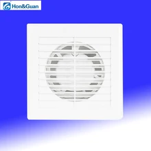 4 Inch Silent Ventilator Bathroom Exhaust Fan Ventilating Air Extractor Fan Grill for Window Wall Toilet Kitchen Mounted 220V