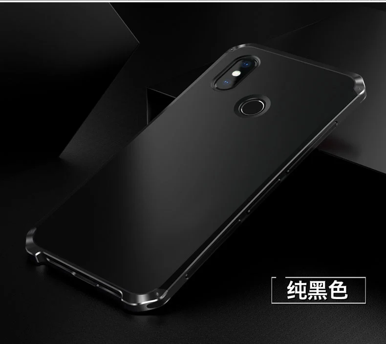 Глобальный противоударный защитный чехол для Xiaomi Redmi Note8 Pro чехол Роскошный металлический каркас жесткий \ Матовый ТПУ чехол для Redmi Note 7 6 Pro mi9 Coque