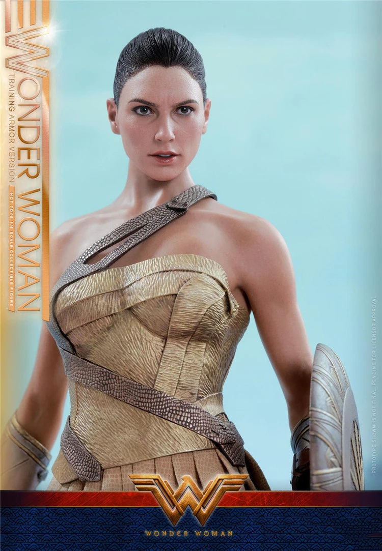 Полноразмерная экшн фигурка чудо женщины (тренировочная версия Armor)