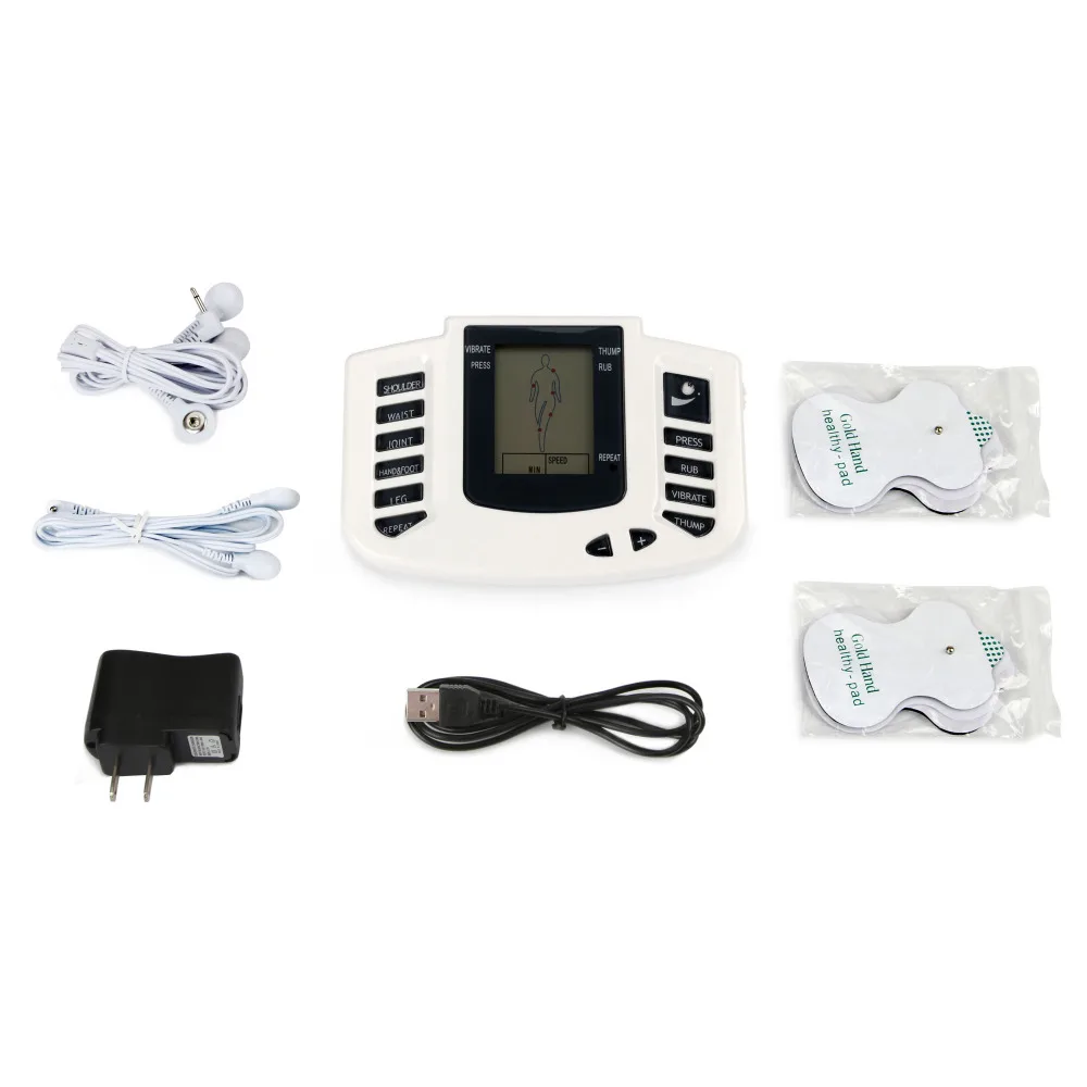 Russian/English Version Jr309 Electrostimulation Body Slimming Pulse Massage Muscle Stimulator Tens Acupuncture Therapy Machine Russian/English Version Jr309 Electrostimulation Body Slimming Pulse Massage Muscle Stimulator Tens Acupuncture Therapy Machine