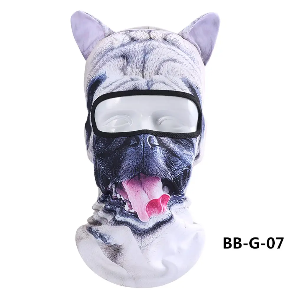 3D Tier Ohren Balaclavas Fahrrad Sports Ski Hut Vollgesichtsmaske Outdoor Sports