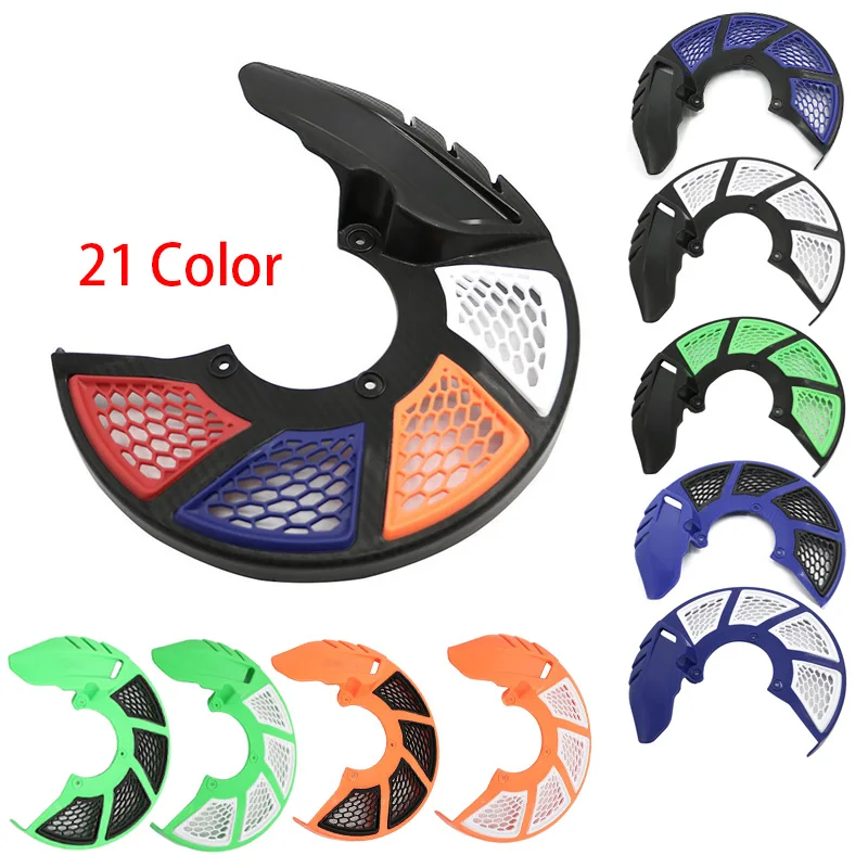 

Front Brake Disc shield Rotor Protective Cover Guard Protector for KTM 450 525 SMR Supermoto Enduro 125 150 200 250 300 450 505