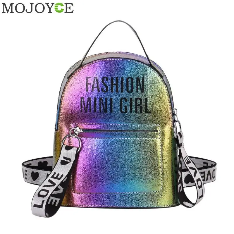

Women Mini Backpack Casual PU Leather Girls Travel Shoulder Bag Brand Desiger Crossbody Bags for Women Colorful Backpacks 2018