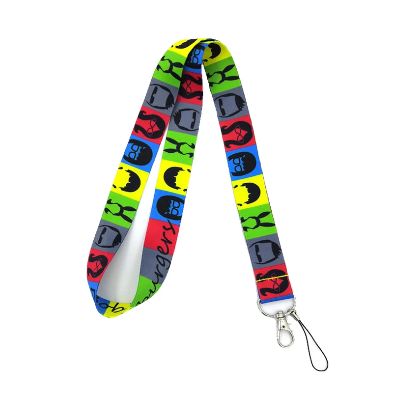 

Regooly RE43 bob's burger Neck Strap Lanyards ID badge card holder keychain Mobile Phone Strap Gift Ribbon webbing necklaces