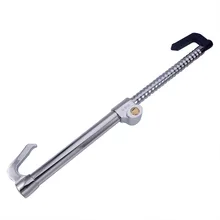 Универсальная двойная защита высокий уровень безопасности замок рулевого колеса сверхмощный Выдвижной двойной крюк рулевое колесо сцепление тормозной замок