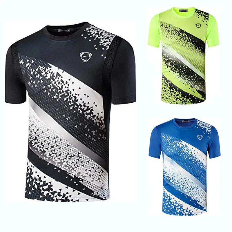 

New Men Tennis T Shirts , V-neck Quick Dry training Shirt , Male Tennis clothing , Badminton Shirt , Gym Outdoor Sport Jerseys