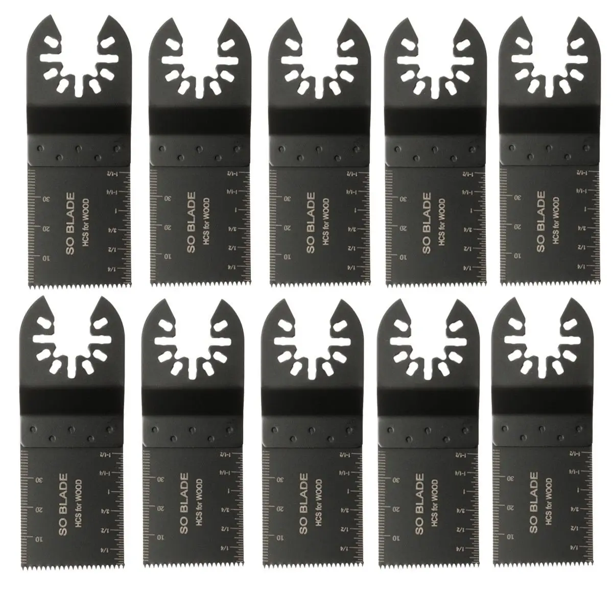 

Drillpro 10 Pcs/Set Mutiltool Saw Blade Oscillating Tool For Cutting Wood DIY Tool Accessories Diamond Reciprocating Saw