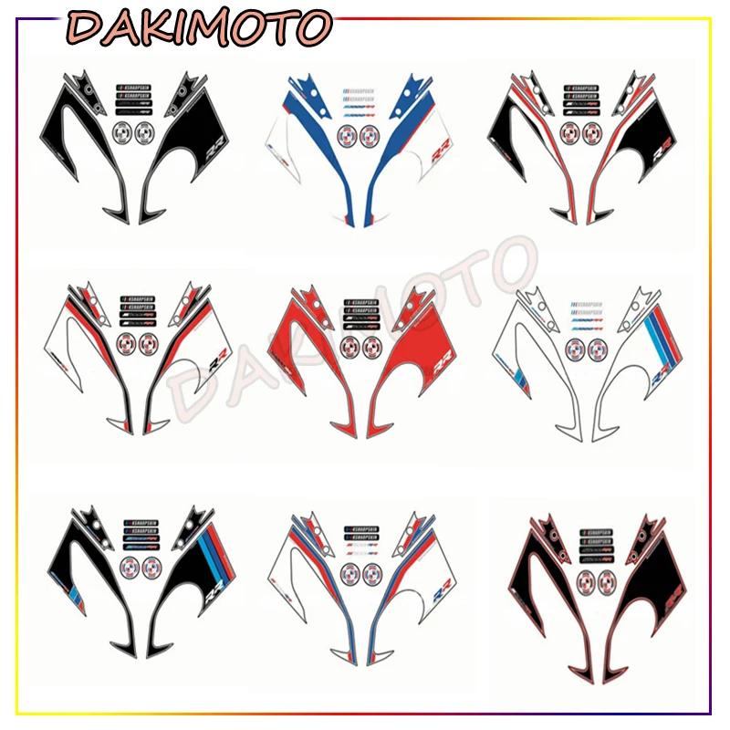 

for BMW S1000RR S1000 RR 2015-2017 Front Fairing Motor Number Board 3D Gel Protector