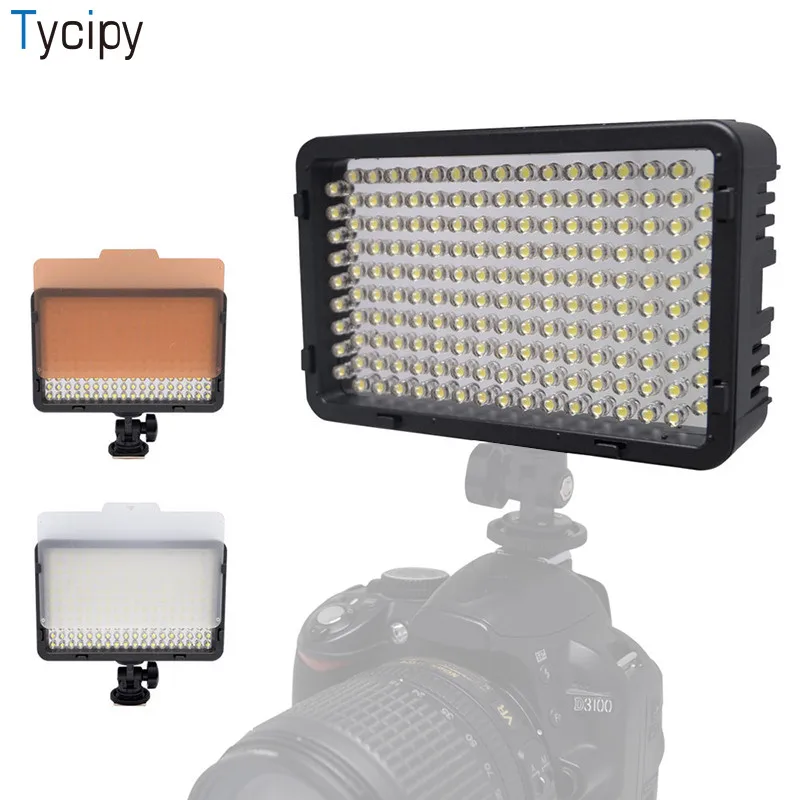 Tycipy LE 260A Профессиональная фотография Фотостудия телефон LED Видео Освещение на
