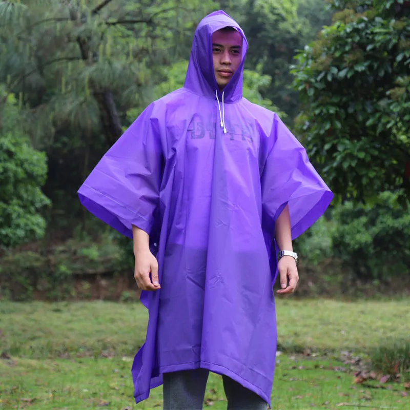 

Multifunctional Raincoat Universal Men Transparent Raincoat Women Backpack Poncho Rain Coat Cover Impermeable Camping Hiking