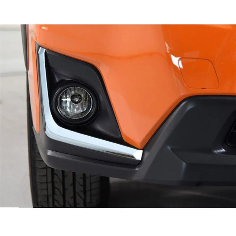 YAQUICKA-2Pcs-set-Car-Exterior-Front-Fog-Light-Lamp-Strips-Trim-Cover-Bezel-For-Subaru-XV (2)