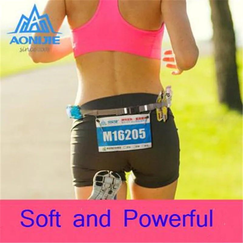 AONIJIE Running Bag Marathon Waist Pack Outdoor Sport Hiking Racing Gym Fitness Money Belt Hip Bag For 6 inch Phone