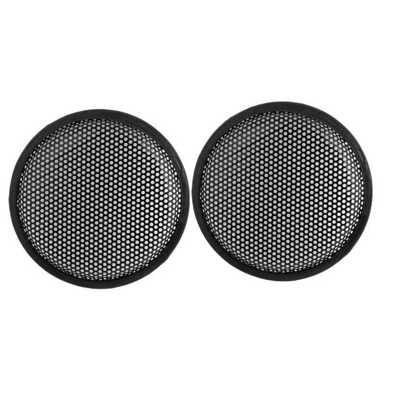 

AABB-8.5" Dia Metal Mesh Round Car Woofer Cover Speaker Grill Black 2 Pcs