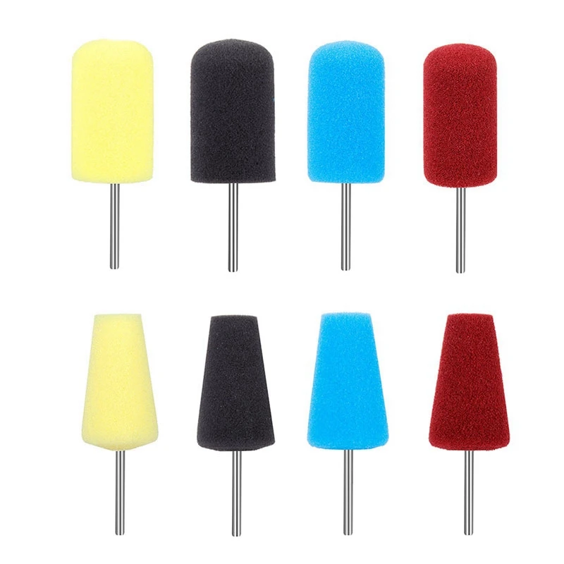 Buffing Polishing Wheel Car Polish Shank Sponge Cone Metal Foam Pad Maintenance Automobile Cleaning Tool | Инструменты
