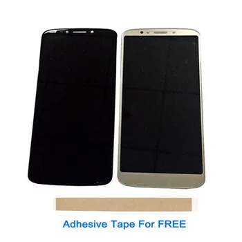

6.0 Inch For Motorola Moto E5 Plus XT1924 LCD Display With Touch Sensor Glass Digiziter Assembly White Black Color With Tape