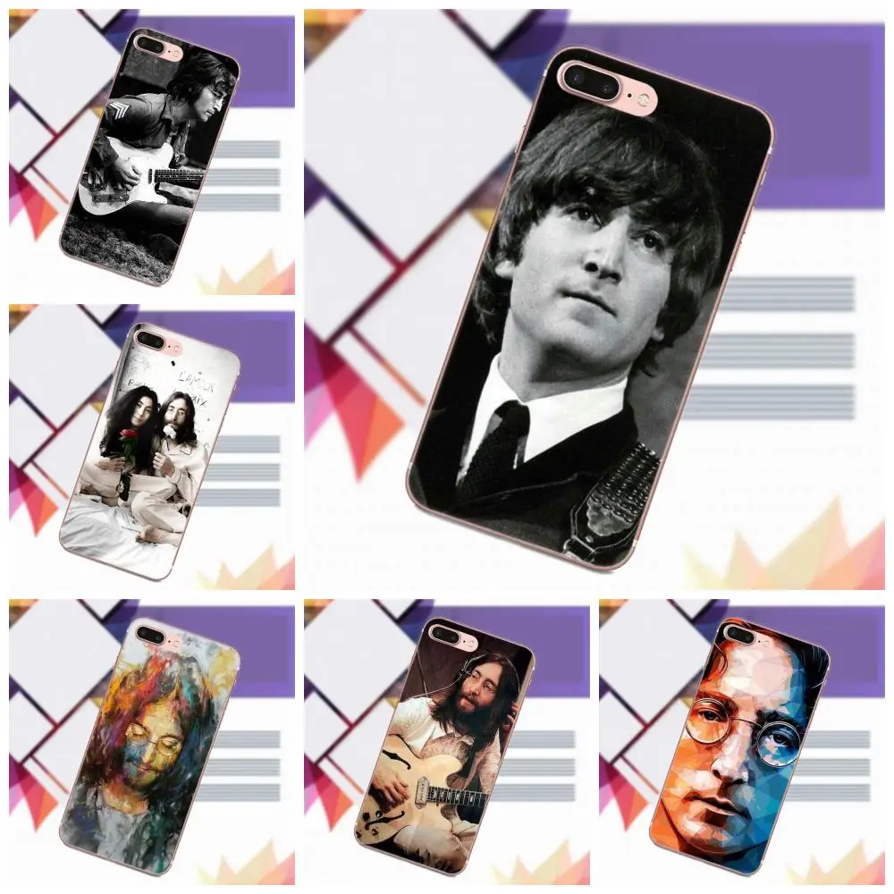 

Vvcqod John Lennon Soft Mobile Cases Covers For Sony Xperia Z Z1 Z2 Z3 Z4 Z5 compact Mini Premium M2 M4 M5 T3 E3 E5 XA