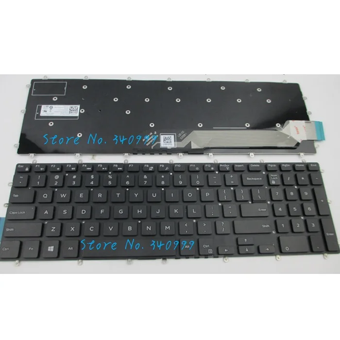US backlit New keyboard For Dell Inspiron 15 5565 5567 5568 17 5765 5767 03NVJK 7778 7779 no