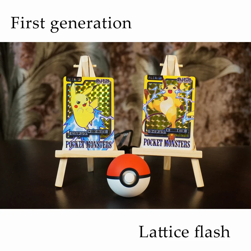 Pokemon Go NS Skill набор флэш-карт квадратный мигающий марлевый флэш-коллекция подарочные детские игрушки
