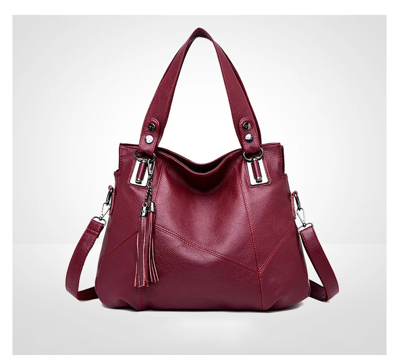 Yonder сумка на плечо женская сумка из натуральной кожи женская сумка через плечо модная сумка Хобо сумка-мессенджер с кисточками женская сумка высокого качества