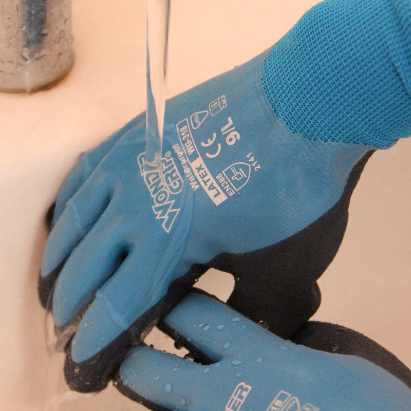 Latex Dipped Working Gloves Water Resistance Safety Gloves Waterproof Work gloves Latex Dipped Working Gloves Water Resistance Safety Gloves Waterproof Work gloves