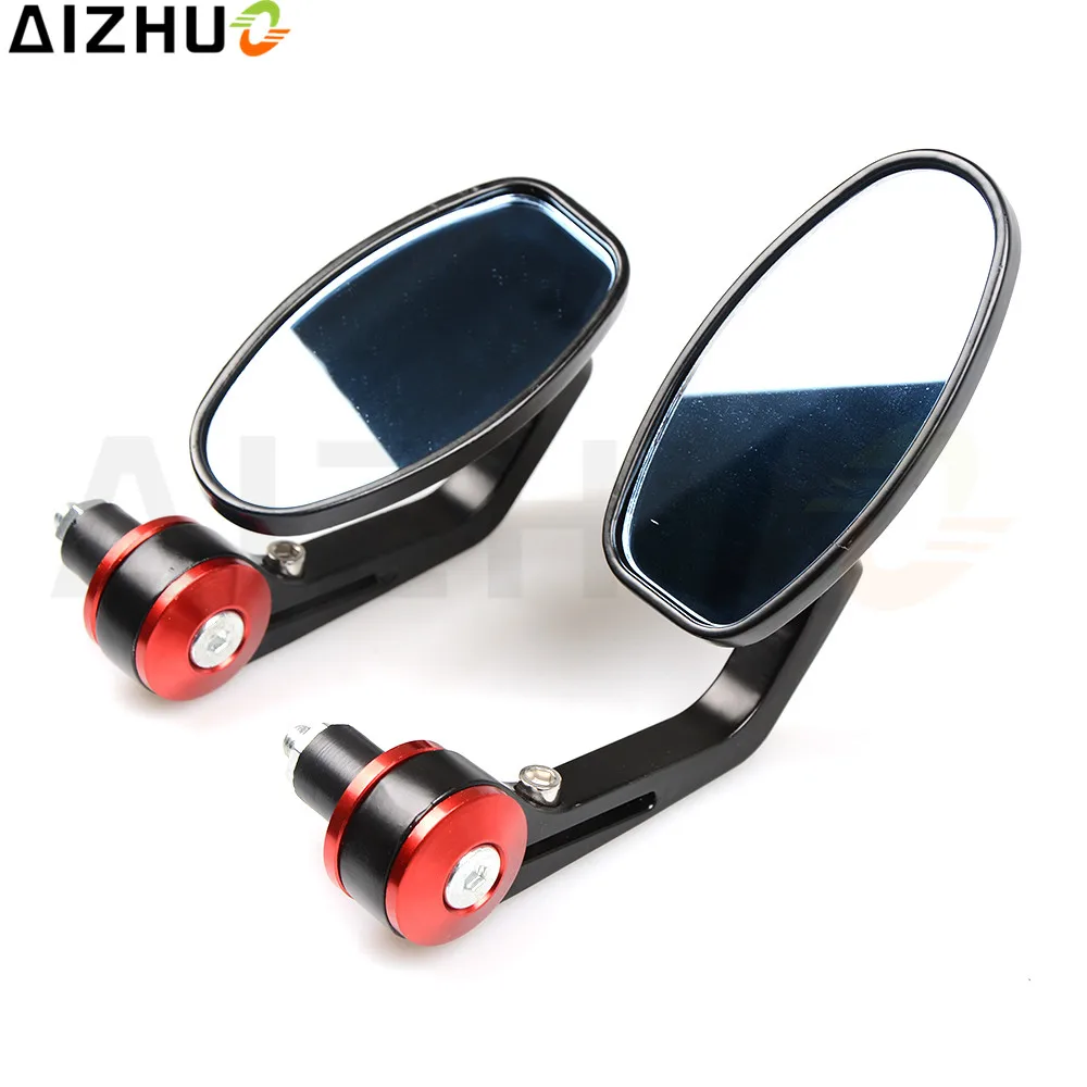 

Motorcycle Handlebar End Rear view Mirror 7/8'' CNC mirrors For Yamaha YZF R1 R3 R6 R25 R125 PCX NMAX 125 Honda MSX125 Ducati