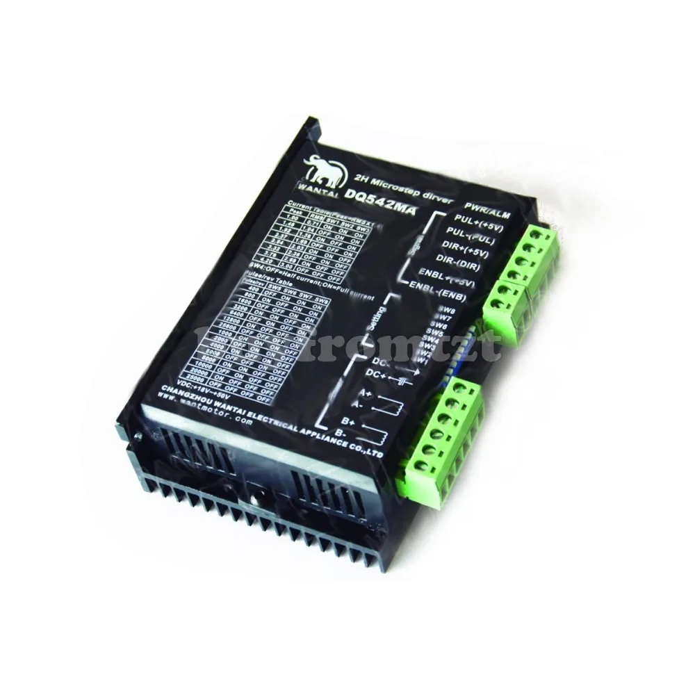 

CNC Stepper Motor Driver DQ542MA 4.2A/ 18V-50V /128 Micro for 42 57 Series Motor