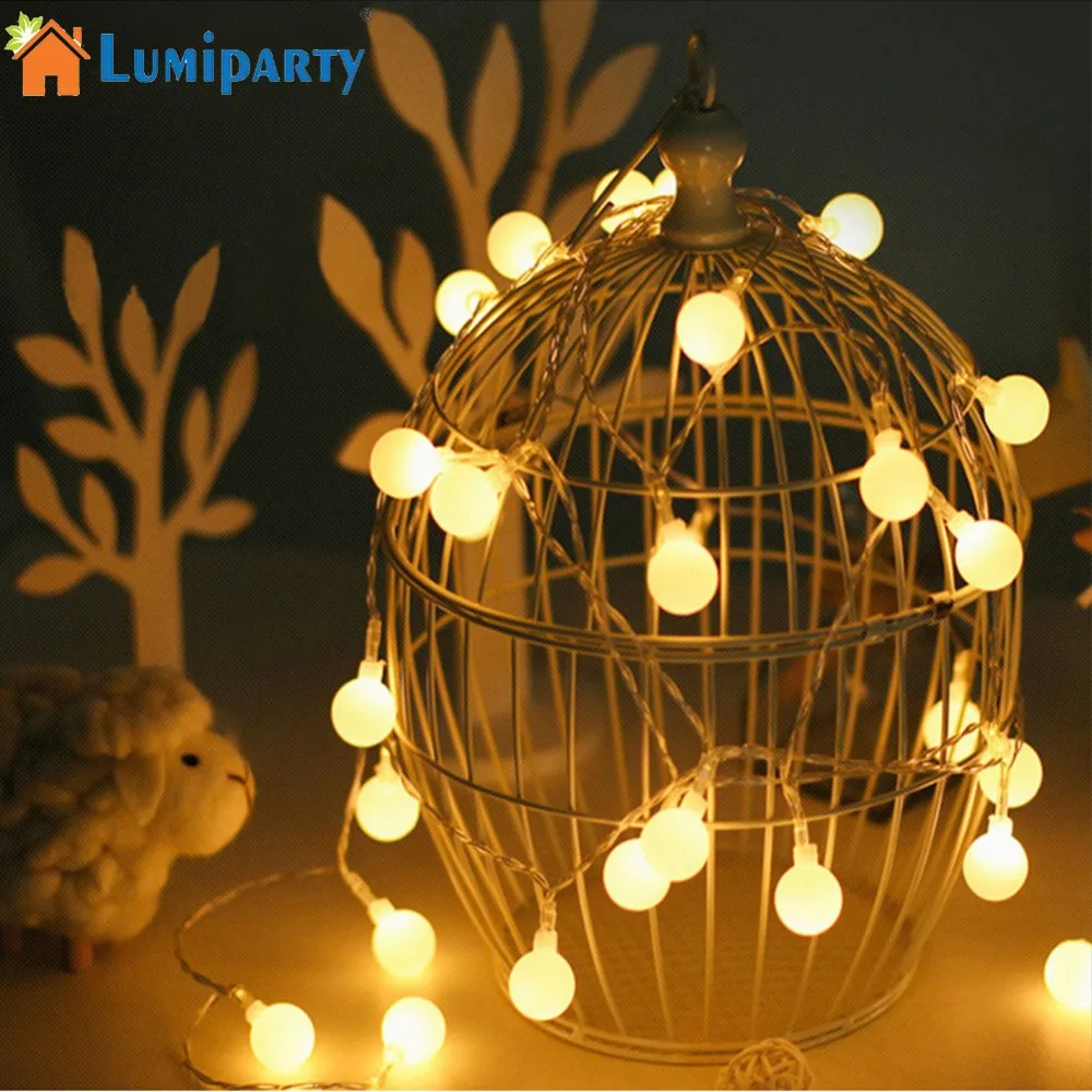 

LumiParty 5M 50 LED USB Ball Bulb String Lights with Remote Control Garden Home Party Wedding Bar Decoration String Lamp