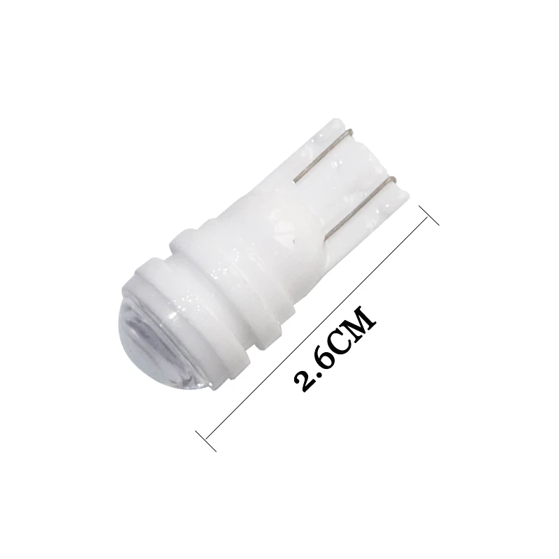 100 шт. Керамический 3 SMD T10 W5W 2835 194 светодиодный светильник керамическая лампа