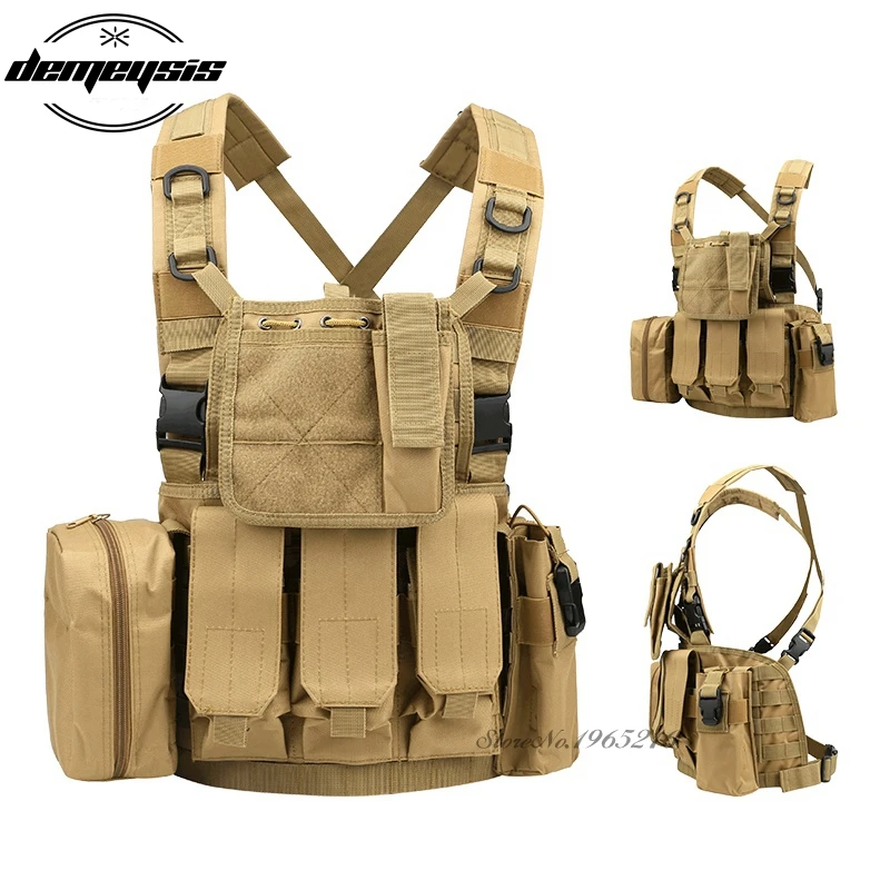 Lightweight Outdoor CS Vest Military Equipment 600D Nylon Vest Hunting