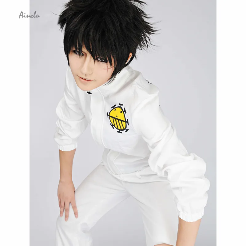 Ainclu Free Shipping One Piece Heart Pirates White Uniform Adult Kid Halloween Cosplay Costume Customize for plus size adults |