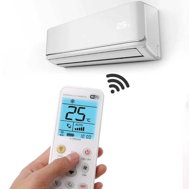 Универсальный ЖК кондиционер пульт дистанционного управления A/C Wi Fi с функцией