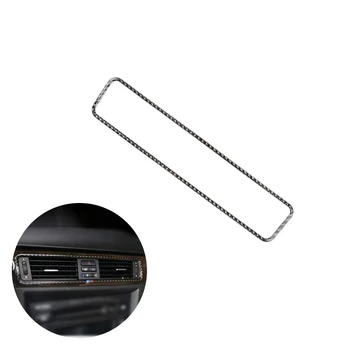 

For BMW 3 Series E90 E92 E93 2005 - 2011 2012 Carbon Fiber Car Interior Center Control Air Conditioning Air Outlet Vent Cover