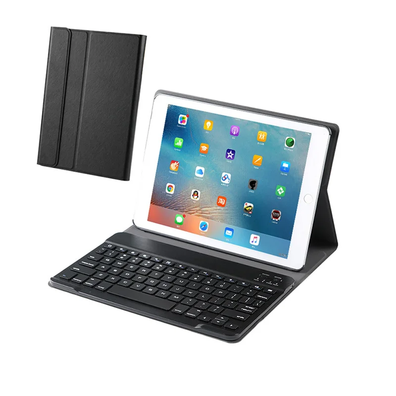 

Mini Wireless Bluetooth Keyboard Smart wake/sleep Stand Case For iPad 2 3 4 Air 1 2 Mini 1 2 3 4 New 2017 2018 Pro 9.7 10.5 inch