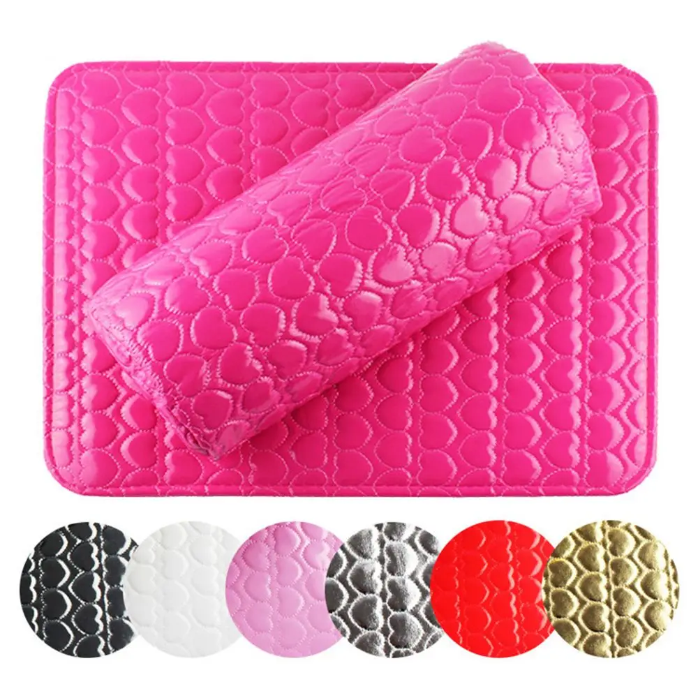 

New Hand Rests Professional Nail Pillow Hand Cushion Holder Soft PU Leather Sponge Arm Rest Manicure Art Beauty Accessories
