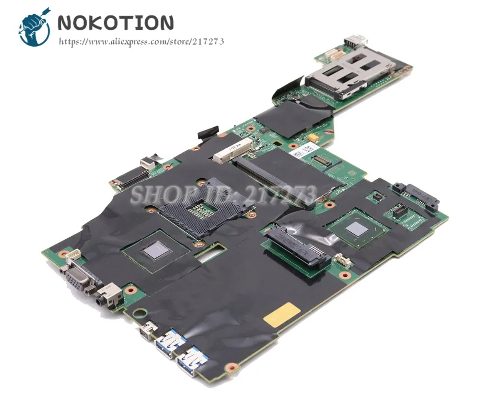 NOKOTION для lenovo Thinkpad T430 Материнская плата ноутбука SLJ8A DDR3 NVS5400M 1 ГБ 04Y1423 04X3653 04W6633 04X3651 04X3655