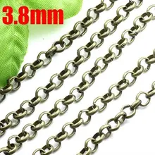 DIYJewelry Findings-3.8mm античный бронзовый крест звено цепи