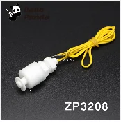 ZP10010-2, 5 шт., M10* 100 мм, 100 в, 220 В, поплавковый выключатель, мини, Poly Propy, датчик уровня жидкости, нормальное закрытие NC, 2 шарика