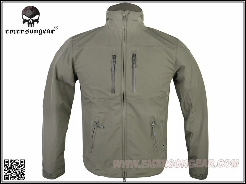 EMERSON Soft Shell Windbreaker Jacket Breathable perspiration Combat