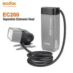 Godox EC200 1,85 м Горячий башмак удаленного разделения удлинитель для Godox AD200 Батарея вспышки в пакет и головы Системы