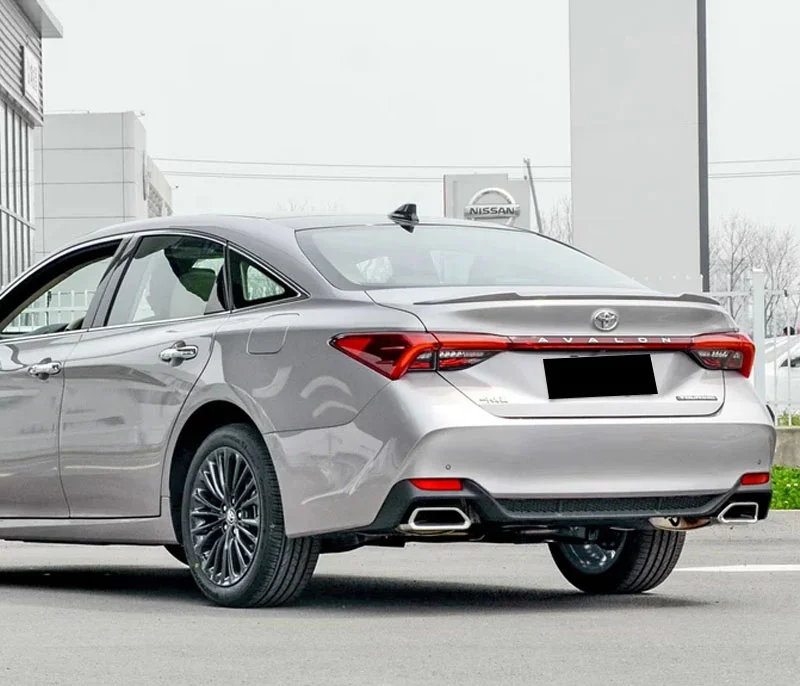 AITWATT для Toyota Avalon углерода волокно сзади спойлер Высокое качество ABS Материал заднего крыла праймеры цвет спойлер - Цвет: silver