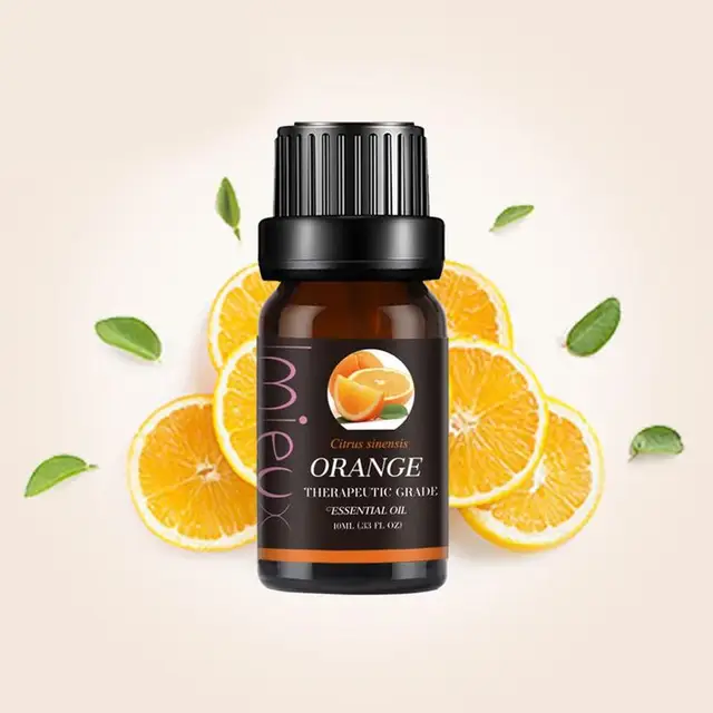 100 Natural Aromatherapy Massage Pure Essential Oil Orange Eucalyptus