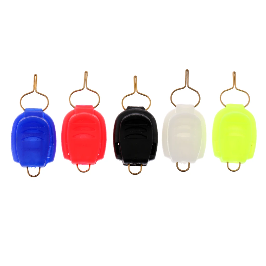 5pcs Compact Baitcasting Reel Fishing Line Holder Fishing Line Clip Buckle Stopper, Fishing Tackle Accessories