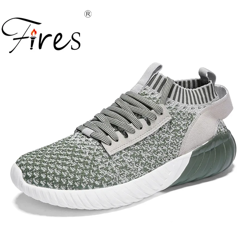 Новая повседневная обувь для женщин Весна Осень дышащая сетка большой размер Мужская обувь Высокое качество кроссовки мужские кроссовки - Цвет: Армейский зеленый
