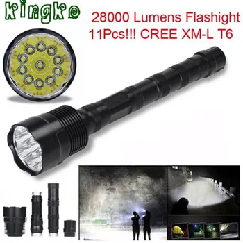 

High Quality CREE XML T6 5 Mode 18650 Super Bright LED Flashlight1.31