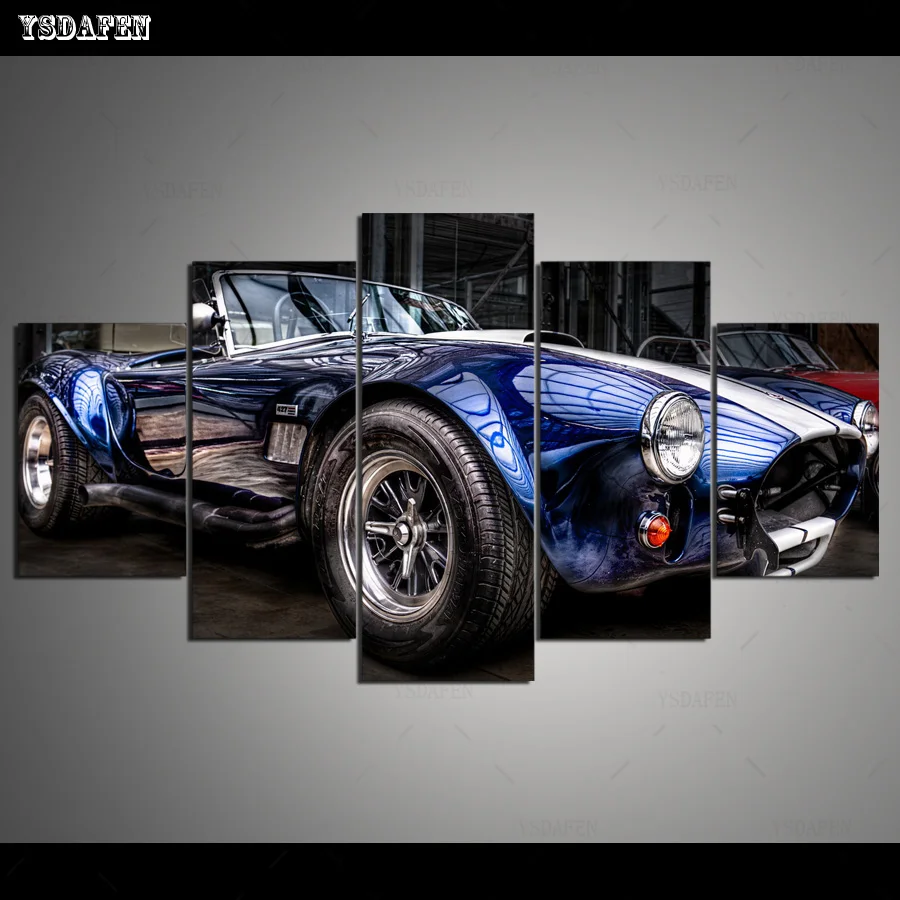 Wall Decor Living Room Car Painting Pictures Modular Paintings Wall aet