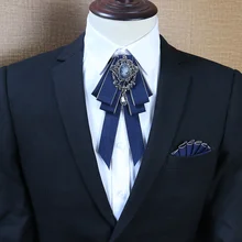 Новые модные повседневные мужские британские корейские свадебные мужские платья жениха с бантом и красным воротником, трендовые мужские платья с бантом